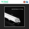 V-Tac VT-12017 Tubo LED Lineare 18W SMD Chip CREE Linkabile IP65