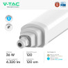 V-Tac VT-12035 Tubo LED Lineare 36W SMD Chip CREE Linkabile IP65