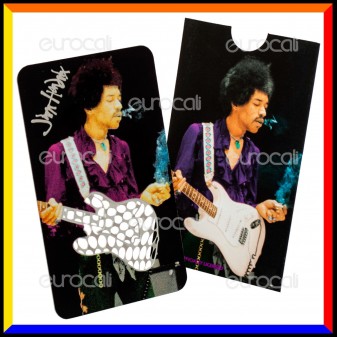 Grinder Card Formato Tessera Tritatabacco in Metallo - Jimi Hendrix