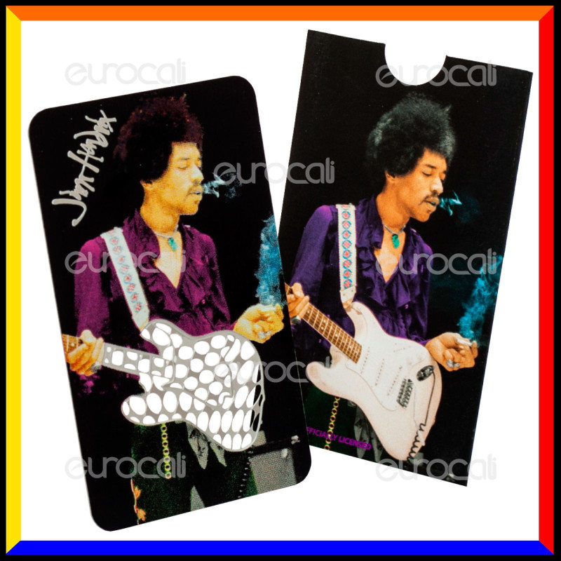 Grinder Card Formato Tessera Tritatabacco in Metallo - Jimi Hendrix