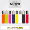 Clipper Micro Accendino a Pietrina Solid Mix Brand - 48 Accendini