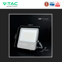 V-Tac VT-44105 Faro LED 100W SMD Chip CREE IP65 Serie Super Bright