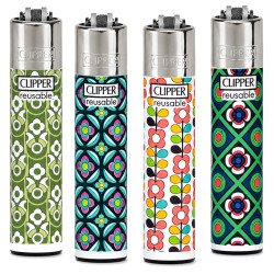 Clipper Large Accendino a Pietrina Retrospring 4 Accendini