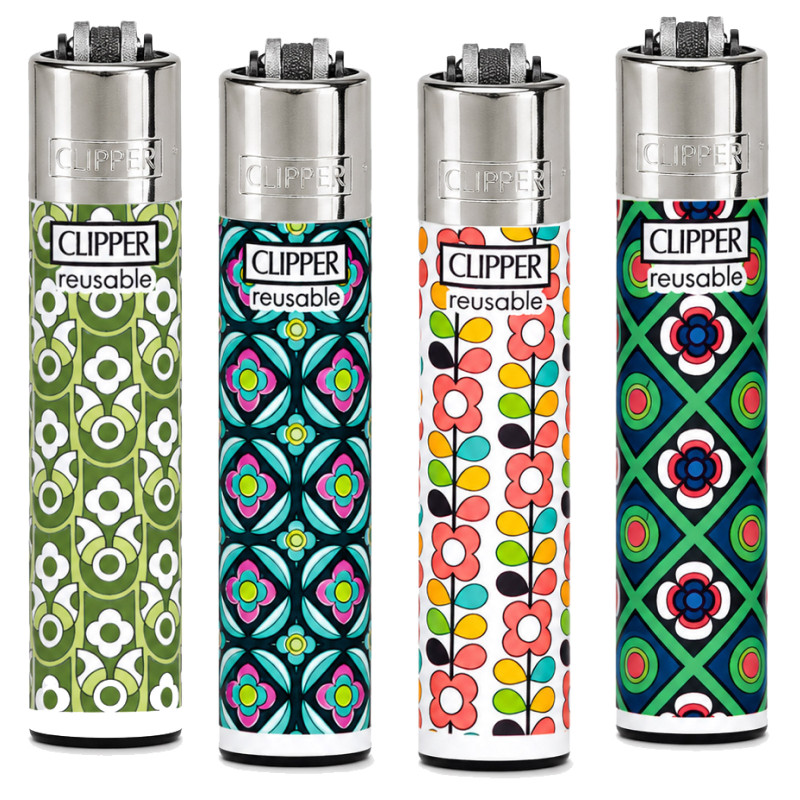 Clipper Large Accendino a Pietrina Retrospring 4 Accendini