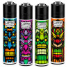 Clipper Large Accendino a Pietrina 420 Weed Totems - 4 Accendini