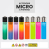 Clipper Micro Espositore 144 Accendini a Pietrina Paint Mix21