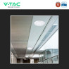 V-Tac VT-8179 Plafoniera LED Rotonda 40W SMD Chip CREE CCT 5in1 IP65