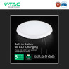 V-Tac VT-8179 Plafoniera LED Rotonda 40W SMD Chip CREE CCT 5in1 IP65
