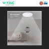 V-Tac VT-8179 Plafoniera LED Rotonda 40W SMD Chip CREE CCT 5in1 IP65