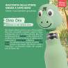 CapsHero Borraccia Termica Bambini 520ml Coccodrillo Dino Dex