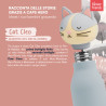 CapsHero Borraccia Termica Bambini Senza BPA 520ml Gatto Cat Cleo