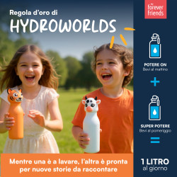 CapsHero Borraccia Termica Bambini Senza BPA 520ml Tigre Tiger Teo