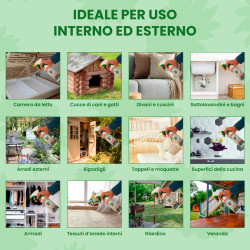 Insetticida Acaricida da Piretro Naturale Clean Kill Spray 375 ml