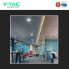 V-Tac VT-61024CCT Mini Pannello LED SMD Rotondo 24W Chip CREE CCT