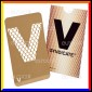 Grinder Card Formato Tessera Tritatabacco in Metallo - Gold V Syndacate [TERMINATO]