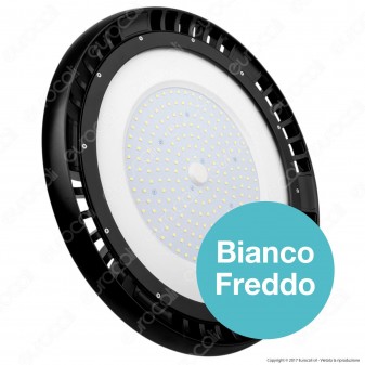 Led Factory Italia Lampada Industriale LED Ufo Shape 200W SMD High