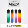 Clipper Micro Espositore 144 Accendini a Pietrina Paint Mix21