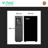 V-Tac Batteria BMS LiFePO4 51,2V 314Ah 16,07kWh Garanzia 10 Anni Nera