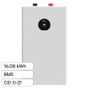 V-Tac Deye Batteria BMS LiFePO4 51,2V 314Ah 16,08kWh CEI 0-21 con Display LCD Inverter Impianto Fotovoltaico - SKU 12779