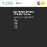 V-Tac Inverter Trifase Ibrido On-Grid / Off-Grid 20kW IP65