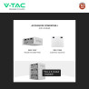 V-Tac Batteria BMS LiFePO4 48V 200Ah 9,6kWh Garanzia 10 Anni