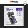 Uniross NeO2 Li-ion Charger Caricabatterie Batterie agli Ioni di Litio