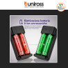 Uniross NeO2 Li-ion Charger Caricabatterie Batterie agli Ioni di Litio