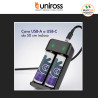 Uniross NeO2 Li-ion Charger Caricabatterie Batterie agli Ioni di Litio