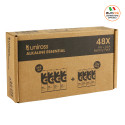 Uniross Alkaline Essential LR6 AA + LR03 AAA 1,5V Pile Alcaline per Orologi Telecomandi Giocattoli - Confezione da 48 Batterie