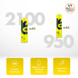 Uniross Alkaline Essential Pile Alcaline LR6 AA + LR03 AAA