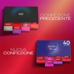 40 Profilattici - Durex Fun Explosion - Cofanetto Premium