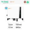 V-Tac Inverter Trifase Ibrido 10kW CEI 0-21 e 0-16