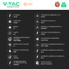 V-Tac Inverter Trifase Ibrido 10kW CEI 0-21 e 0-16