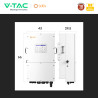 V-Tac Inverter Trifase Ibrido On-Grid / Off-Grid 15kW IP66