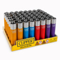 Clipper Micro Accendino a Pietrina Piccolo Ricaricabile con Fantasia Crystal 14 - Box da 48 Accendini