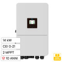 V-Tac Deye Inverter Trifase Ibrido On-Grid / Off-Grid 14kW IP65 Garanzia 10 Anni Display LCD - SKU 12781