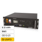 V-Tac VT48100E-P2 Batteria BMS Rack LiFePO4 51,2V 100Ah 5,12kWh per Inverter Impianto Fotovoltaico CEI 0-21 - SKU 11377