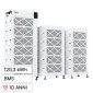 V-Tac Deye GB-W-Pack12-2-A3 Armadio Rack da Terra 10 Accumulatori BMS LiFePO4 120,3kWh per Inverter Trifase - SKU 12821