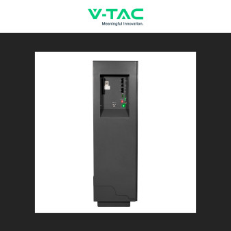 V-Tac Batteria BMS LiFePO4 51,2V 200Ah 10,24kWh Colore Nero