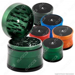 Grinder Tritatabacco After Grow Solinder 4 Parti in Metallo con