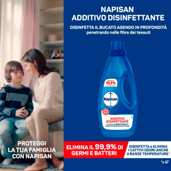 Napisan Additivo Disinfettante Liquido Elimina Batteri Cattivi Odori 1l