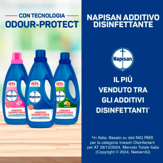 Napisan Additivo Disinfettante Liquido Elimina Batteri Cattivi Odori 1l