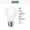 Imperia Lampadina LED E27 12W Goccia A60 Filament