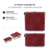 Champ Astuccio Porta Sigarette in Metallo Fantasia Mandala - Box da 12