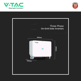 VT-61060 Inverter 60kW Trifase Pannelli Fotovoltaici V-Tac