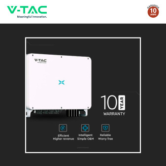 VT-61060 Inverter 60kW Trifase Pannelli Fotovoltaici V-Tac