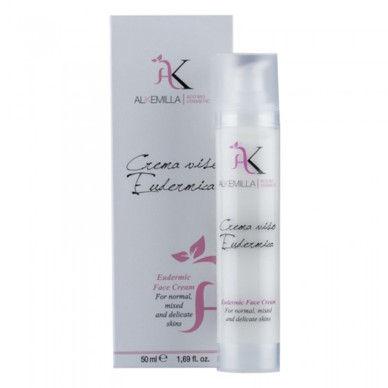 Alkemilla Crema Viso Bio Eudermica Per Pelli Normali e Miste - Alkemilla Crema Viso Bio Eudermica Per Pelli Normali e Miste -