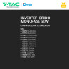 V-Tac Deye Inverter Monofase Ibrido On-Grid / Off-Grid 5kW IP65
