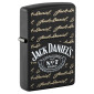 Zippo Accendino a Benzina Ricaricabile e Antivento con Fantasia Jack Daniel's - mod. 47416
