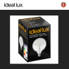 Ideal Lux Lampadina LED E27 8W in Vetro con Calotta Satinata